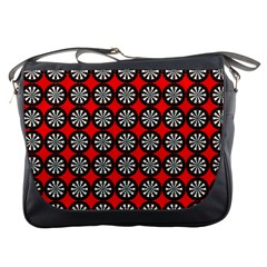 Darts Dart Board Board Target Game Messenger Bag by Pakrebo