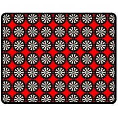 Darts Dart Board Board Target Game Double Sided Fleece Blanket (medium)  by Pakrebo