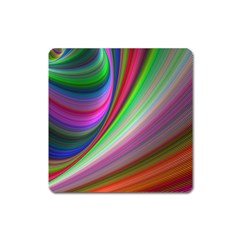 Illusion Background Blend Square Magnet by Pakrebo