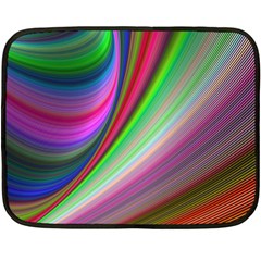 Illusion Background Blend Double Sided Fleece Blanket (mini) 