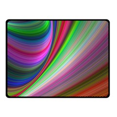 Illusion Background Blend Double Sided Fleece Blanket (small)  by Pakrebo