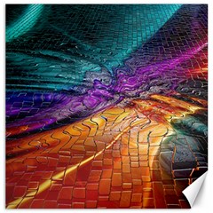 Graphics Imagination The Background Canvas 16  X 16  by Pakrebo