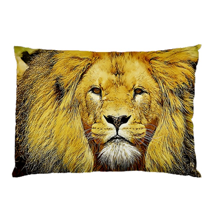 Lion Lioness Wildlife Hunter Pillow Case