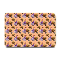 Flowers Girl Barrow Wheel Barrow Small Doormat  by Pakrebo