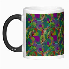 Pattern Abstract Paisley Swirls Morph Mugs by Pakrebo