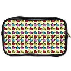 Ducklings Background Ducks Cute Toiletries Bag (one Side)