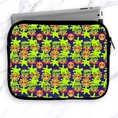 Smiley Background Smiley Grunge Apple Ipad 2/3/4 Zipper Cases by Pakrebo