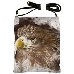 Sea Eagle Raptor Nature Predator Shoulder Sling Bag by Pakrebo