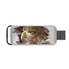 Sea Eagle Raptor Nature Predator Portable Usb Flash (two Sides) by Pakrebo