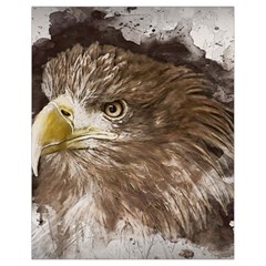 Sea Eagle Raptor Nature Predator Drawstring Bag (small) by Pakrebo