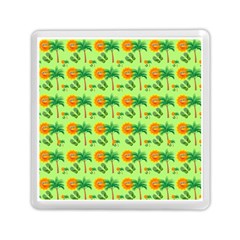 Holiday Tropical Smiley Face Palm Memory Card Reader (square) by Pakrebo