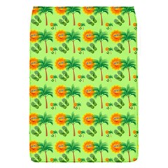 Holiday Tropical Smiley Face Palm Removable Flap Cover (s) by Pakrebo