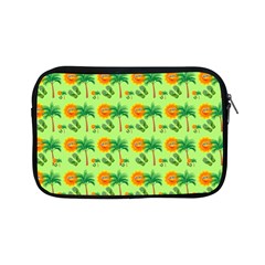 Holiday Tropical Smiley Face Palm Apple Ipad Mini Zipper Cases by Pakrebo