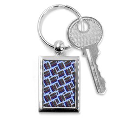 Abstract Pattern Seamless Artwork Key Chains (rectangle)  by Pakrebo