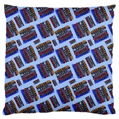 Abstract Pattern Seamless Artwork Large Cushion Case (two Sides) by Pakrebo