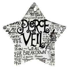 Pierce The Veil Music Band Group Fabric Art Cloth Poster Ornament (star) by Sudhe