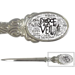 Pierce The Veil Music Band Group Fabric Art Cloth Poster Letter Opener by Sudhe