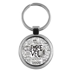 Pierce The Veil Music Band Group Fabric Art Cloth Poster Key Chains (round)  by Sudhe