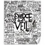 Pierce The Veil Music Band Group Fabric Art Cloth Poster Canvas 8  x 10  8.15 x9.66  Canvas - 1