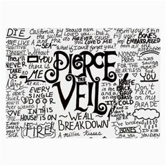 Pierce The Veil Music Band Group Fabric Art Cloth Poster Large Glasses Cloth by Sudhe