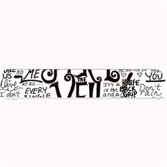 Pierce The Veil Music Band Group Fabric Art Cloth Poster Small Bar Mats by Sudhe