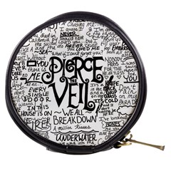 Pierce The Veil Music Band Group Fabric Art Cloth Poster Mini Makeup Bag by Sudhe