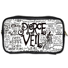 Pierce The Veil Music Band Group Fabric Art Cloth Poster Toiletries Bag (one Side)