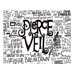 Pierce The Veil Music Band Group Fabric Art Cloth Poster Double Sided Flano Blanket (large) 