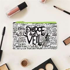 Pierce The Veil Music Band Group Fabric Art Cloth Poster Cosmetic Bag (xs) by Sudhe