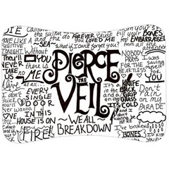 Pierce The Veil Music Band Group Fabric Art Cloth Poster Velour Seat Head Rest Cushion by Sudhe