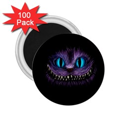 Cheshire Cat Animation 2 25  Magnets (100 Pack)  by Sudhe