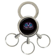 Cheshire Cat Animation 3-ring Key Chains by Sudhe