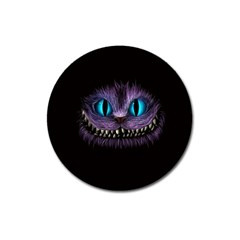 Cheshire Cat Animation Magnet 3  (round) by Sudhe