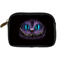 Cheshire Cat Animation Digital Camera Leather Case by Sudhe