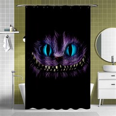 Cheshire Cat Animation Shower Curtain 48  X 72  (small)  by Sudhe