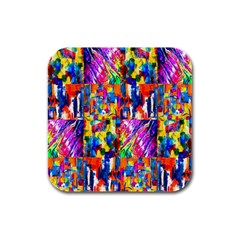 135 1 Rubber Square Coaster (4 Pack)  by ArtworkByPatrick