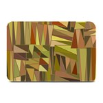 Earth Tones Geometric Shapes Unique Plate Mats 18 x12  Plate Mat