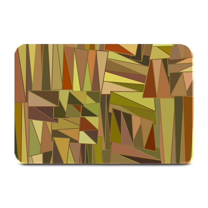 Earth Tones Geometric Shapes Unique Plate Mats