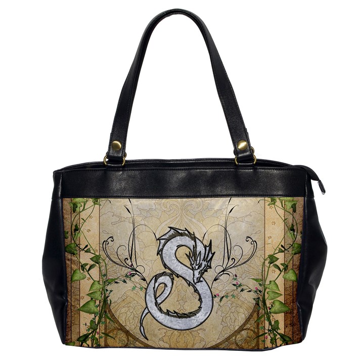 Wonderful Asian Dragon Oversize Office Handbag