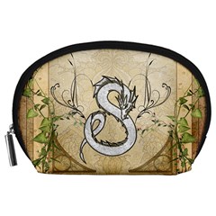 Wonderful Asian Dragon Accessory Pouch (large) by FantasyWorld7