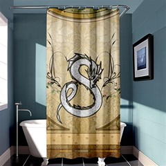 Wonderful Asian Dragon Shower Curtain 36  X 72  (stall)  by FantasyWorld7