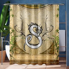 Wonderful Asian Dragon Shower Curtain 60  X 72  (medium)  by FantasyWorld7