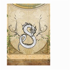 Wonderful Asian Dragon Large Garden Flag (two Sides) by FantasyWorld7