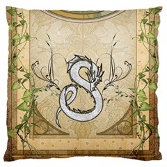 Wonderful Asian Dragon Standard Flano Cushion Case (two Sides) by FantasyWorld7