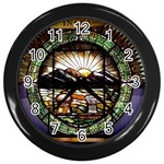 Ohio Seal Wall Clock (Black) Front