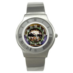 Ohio Seal Stainless Steel Watch by Riverwoman