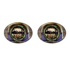 Ohio Seal Cufflinks (oval) by Riverwoman