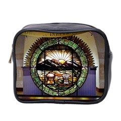 Ohio Seal Mini Toiletries Bag (two Sides) by Riverwoman