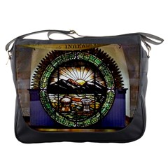 Ohio Seal Messenger Bag by Riverwoman