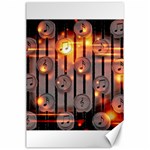 Music Notes Sound Musical Audio Canvas 24  x 36  23.35 x34.74  Canvas - 1